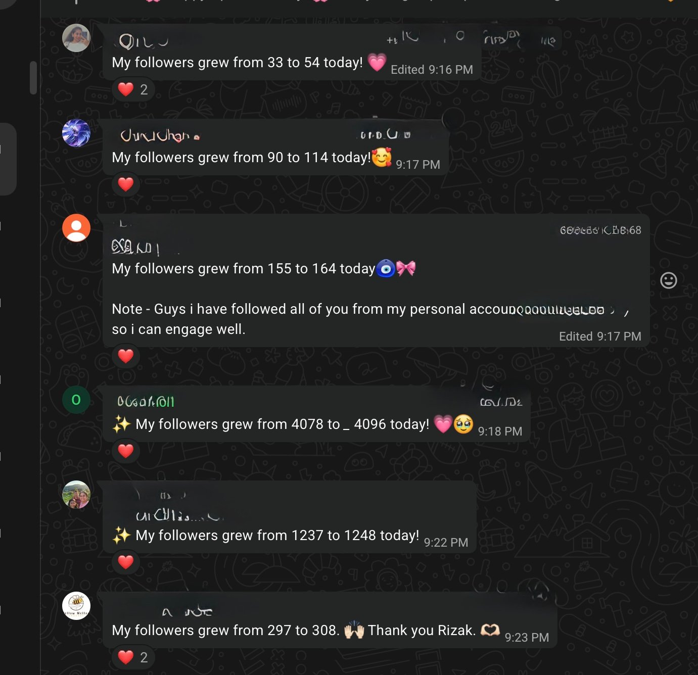 Community win screenshot